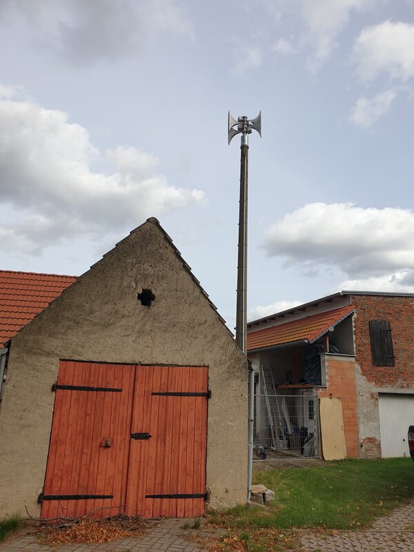 Bild vergrößern: Warntag Trabitz Sirene