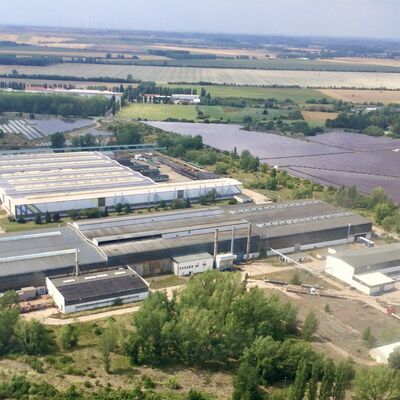 Bild vergrößern: Industriegebiet Calbe Stahlbau