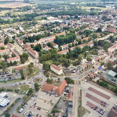 Bild vergrößern: Neue Wohnstadt Luftbild Hhe KV
