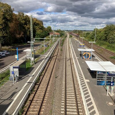 Bild vergrößern: Bahnhof Calbe Saale Ost