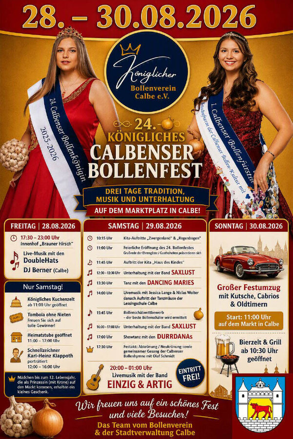 Bild vergr&ouml;&szlig;ern: Bollenfest 2026